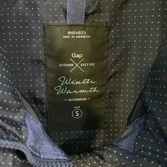 ❤️[S]Gap Polka  Dot Winter Vest - Picture 2 of 4